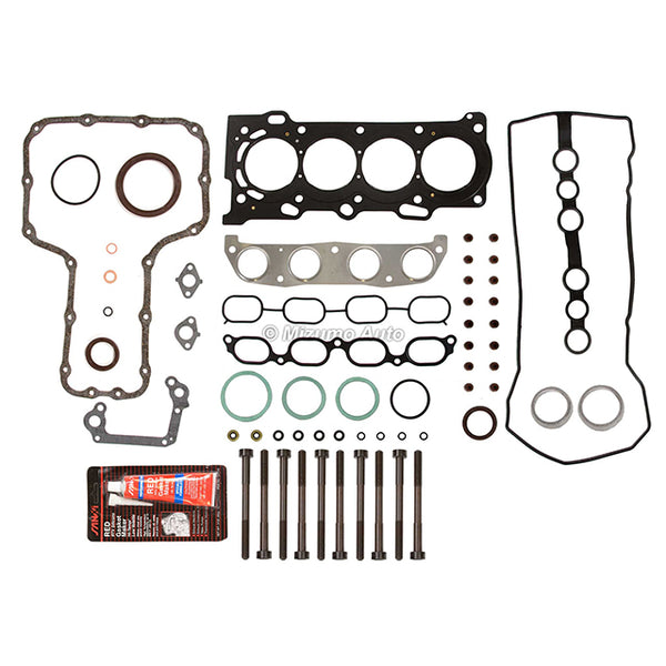 Overhaul Engine Rebuild Kit Fit 0008 Toyota Chevrolet VVTi 1.8 1ZZFE