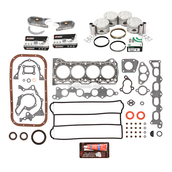 Cylinder Piston Ring Gasket For Yamaha Banshee 350 YFZ350 1987-2006 64 Mm Bore E - Foto 2