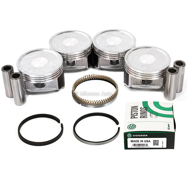 Pistons w/ Rings fit 04-11 Mitsubishi Outlander Eclipse