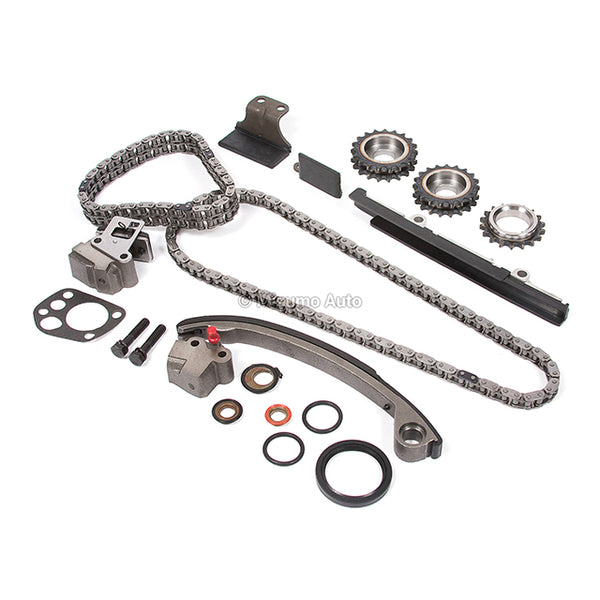 車　チェーン　Kasumi Timing Chain Kit w/o Idler Sprocket Fit 91-98 Nissan Altima 240SX