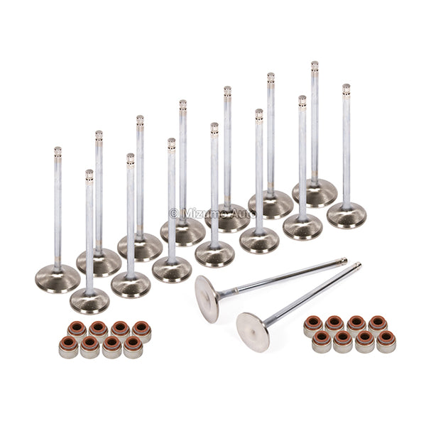 24PCS Intake Exhaust Valves For 2002-2010 Honda Odyssey 3.5L 03-07 24PCS Intake Exhaust Valves For 2002-2010 Honda Odyssey 3.5L 03-07