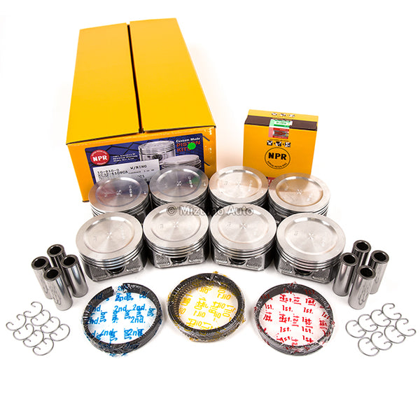 NPR Pistons w/ Rings fit Non PowerImpoved fit 9908 Ford 5.4L SOHC 16V