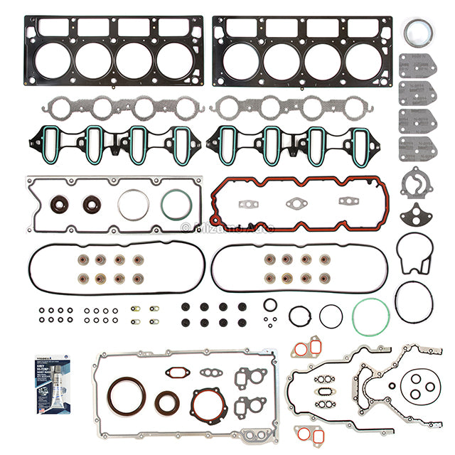 Mizumo Auto Full Gasket Set For 1998-2003 Jeep Grand Cherokee, Dodge Durango, Ram Dakota – 5.9L, Graphite Head Gasket