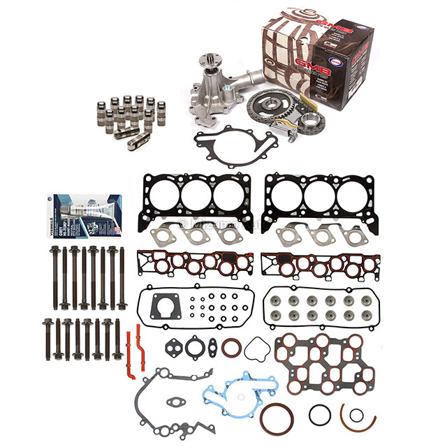 Full Gasket Bolts Lifter Timing Chain Water Pump 98-00 FORD