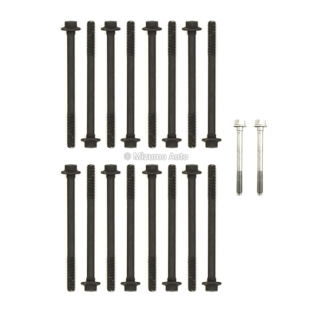 Mizumo Auto Head Bolts Kit For Chevy Silverado & GMC Sierra 5.3L 6.2L 6.6L (2014-2021) – Direct Fit OE Spec