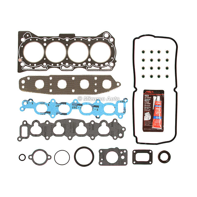 Full Gasket Set Bearings Rings Fit 92-01 Suzuki GEO Chevrolet 1.6