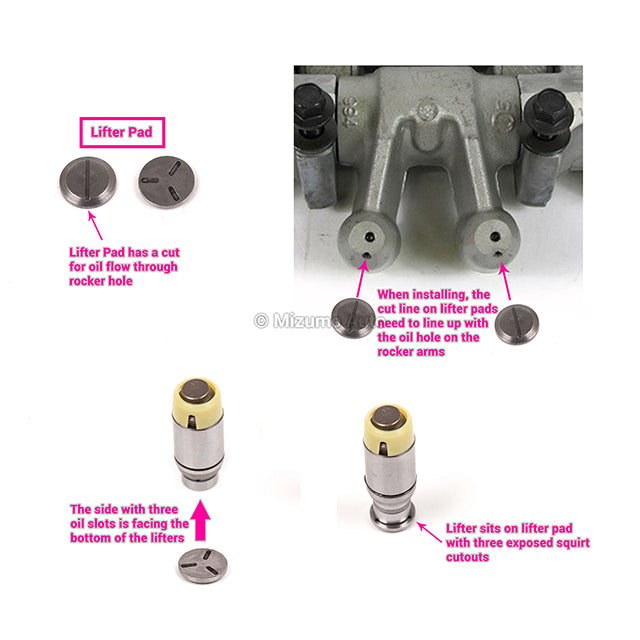 Hydraulic Lifters Fits 93-10 Chrysler Charger Sebring Plymouth 3.2