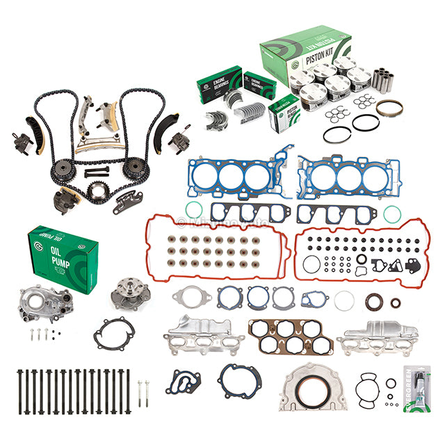 Timing Chain Kit With Tensioner & Guides For 3.6L V6 (LaCrosse, CTS, SRX) | Preferred Components TS11003