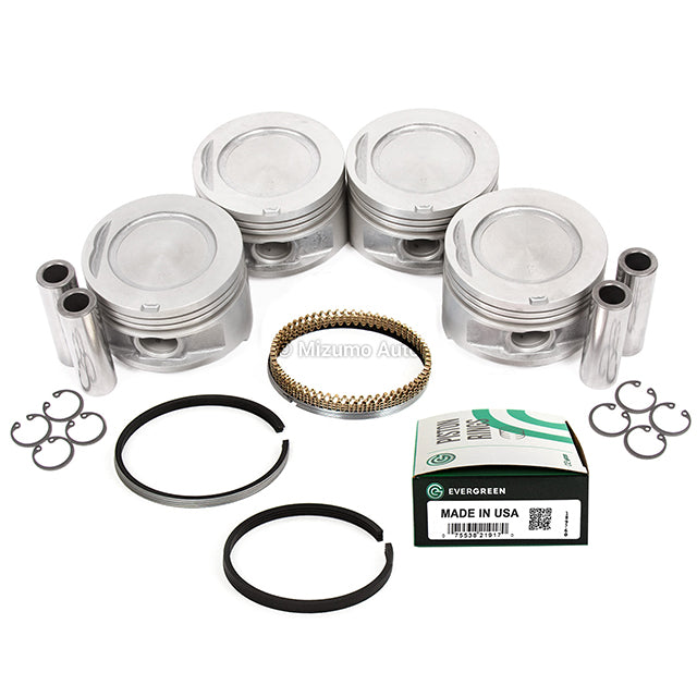 Piston Set-STD For 85-95 Toyota Pickup Celica 4Runner 2.4L SOHC 22R 22RE 22REC - Foto 4