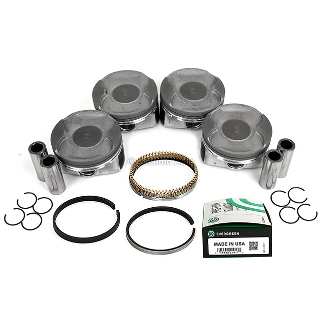 Pistons w/ Rings fit 09-16 Toyota Camry Rav4 Scion tC 2.5L 2ARFE