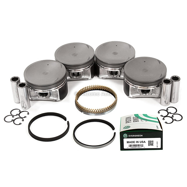 りん2 Pistons w/ Rings fit 02-06 Nissan Altima Sentra 2.5L QR25DE