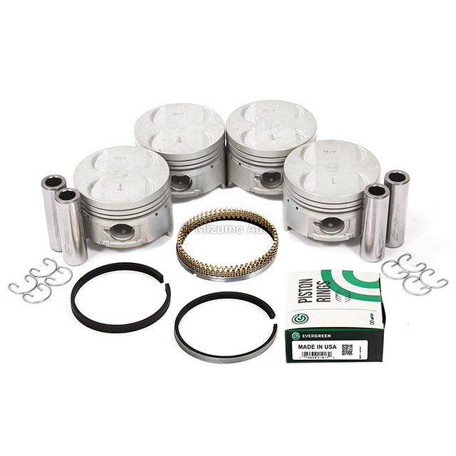 Pistons w/ Rings fit 89-94 Suzuki Swift 1.3L DOHC 16-Valve