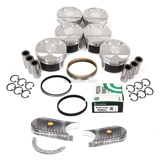 Pistons Main Rod Bearings Fit 03-07 Honda Accord 3.0L V6 SOHC
