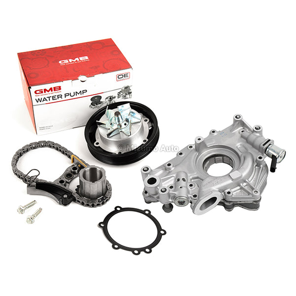 Timing Chain Kit Oil Water Pump Fits 14-19 Chevrolet Gen V L83 L86 5.3L ...