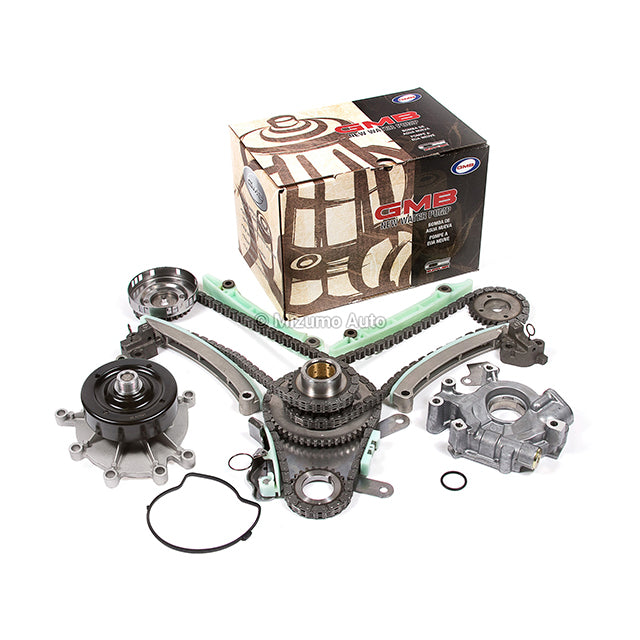 Mizumo Auto Timing Chain Kit + Water Pump For Dodge Jeep 4.7L SOHC 99-02 (JTEC)