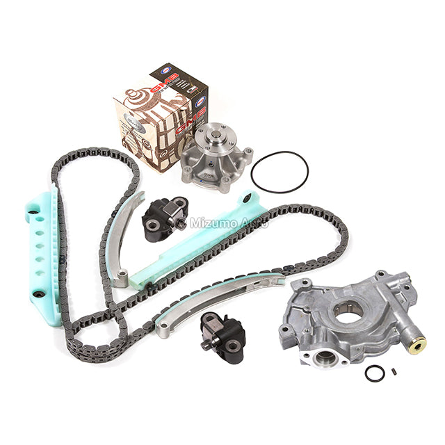 OELINE Autoparts Timing Chain Kit W/ Oil Pump & Water Pump – 2005-2009 Ford Mustang GT 4.6L SOHC V8 Triton