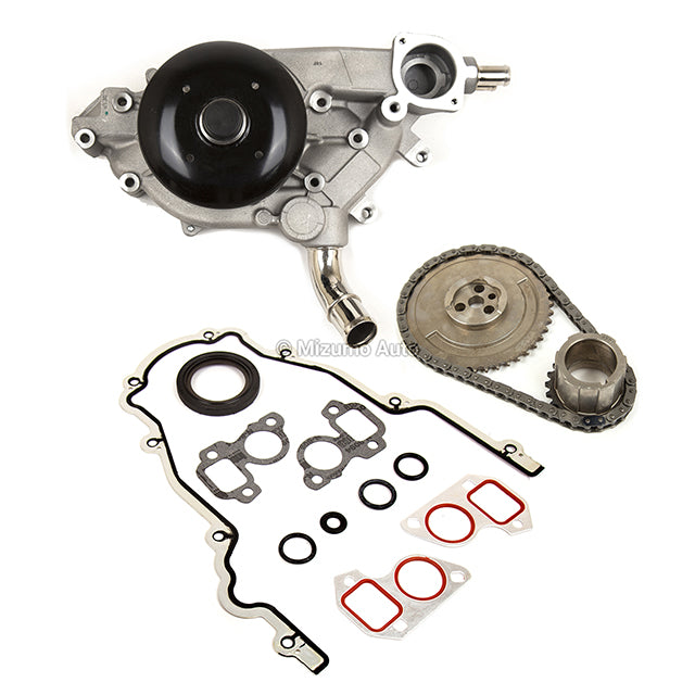 Timing Chain Kit ＆ Cover Gasket 97-04 GM, fits Chevy, fits Cadillac 4.8 5.3L 6.0L Vortec - 1